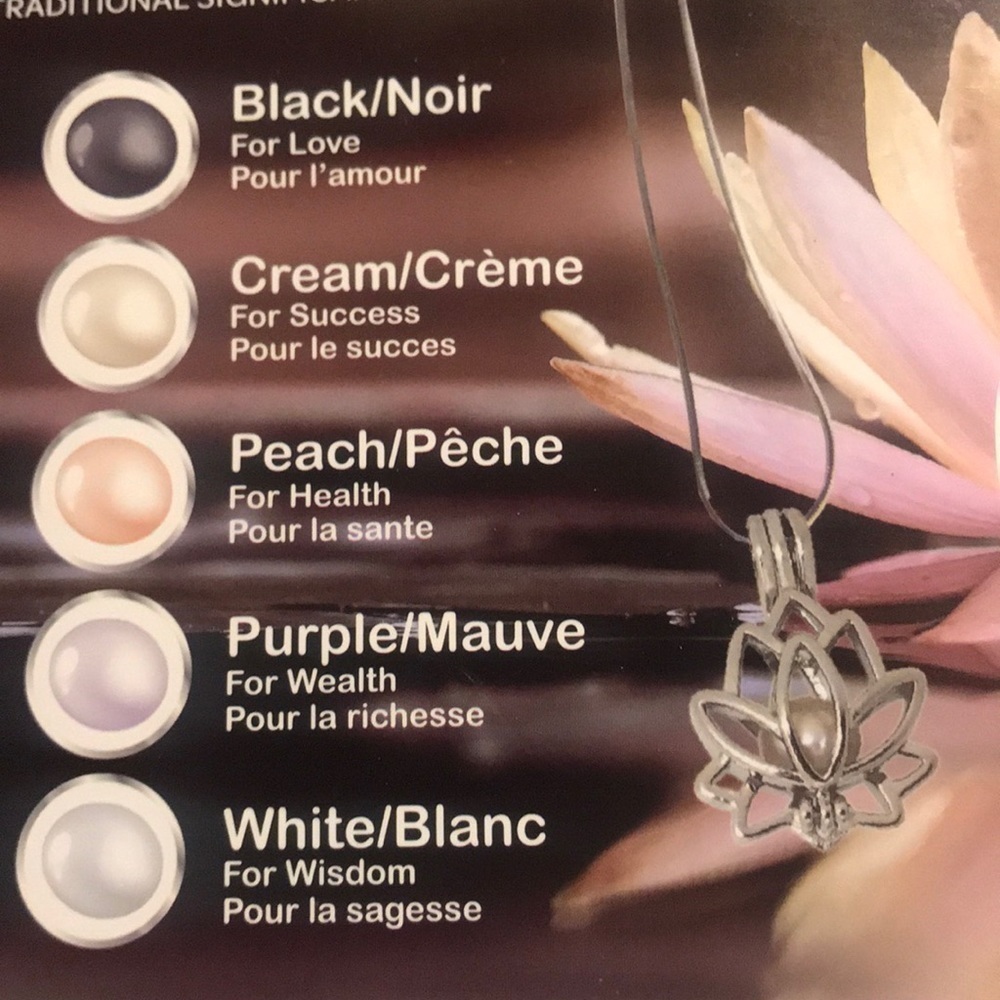 NEW Lotus Precious Pearl Necklace - Picture 6 of 6